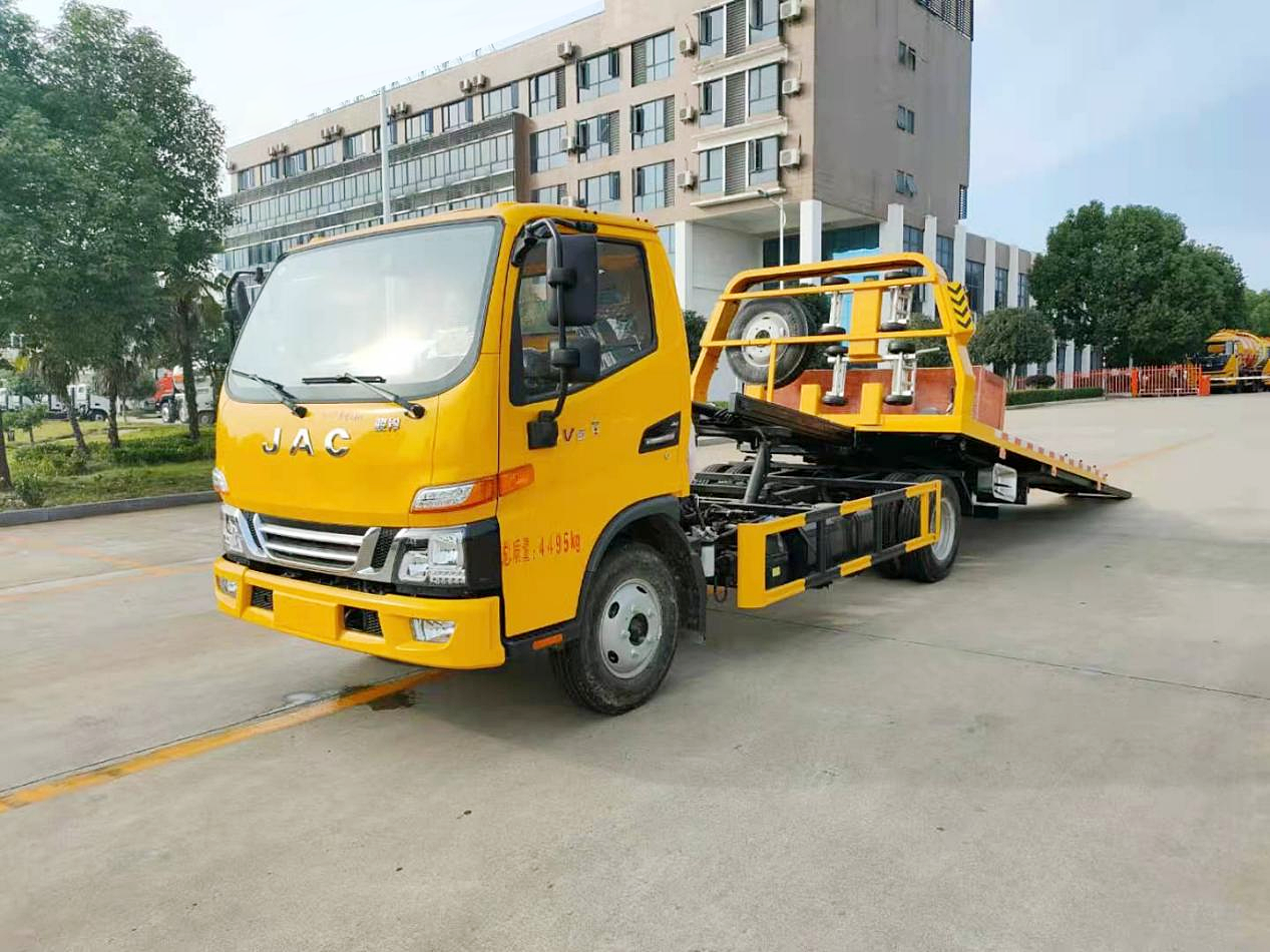 國六江淮駿鈴V5藍牌清障車