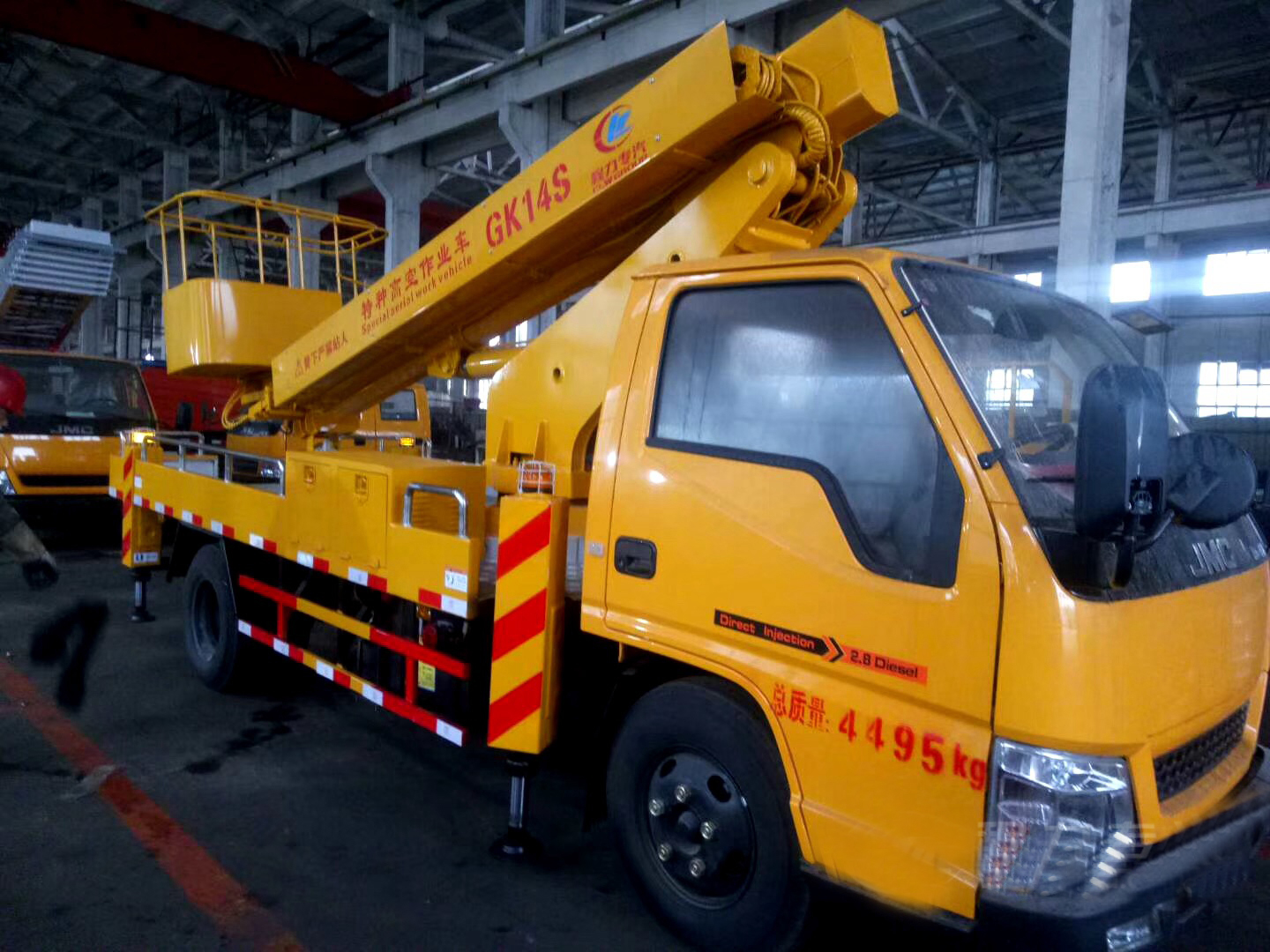 12-16米 藍(lán)牌江鈴單排·伸縮臂高空車