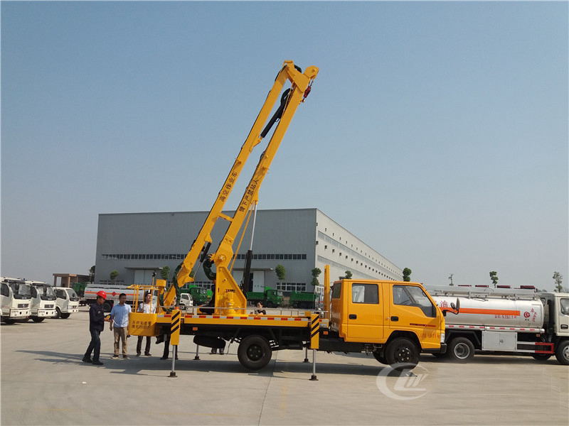 12-16米江鈴雙排·折疊臂高空車