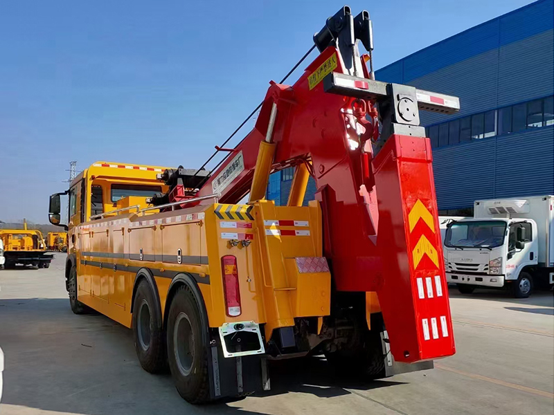 重汽豪沃后雙橋20T拖吊聯體