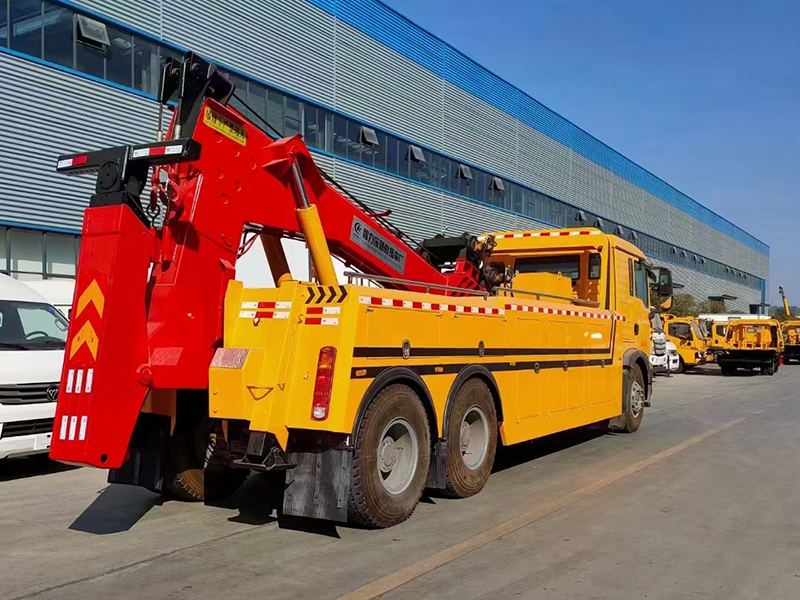 重汽豪沃后雙橋20T拖吊聯體