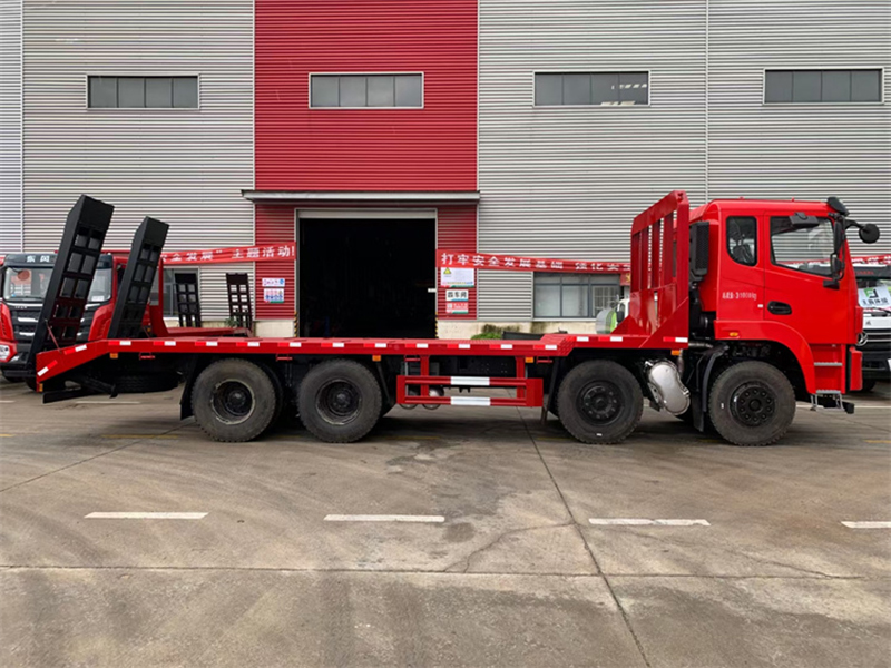 東風錦程國六前四后八平板車