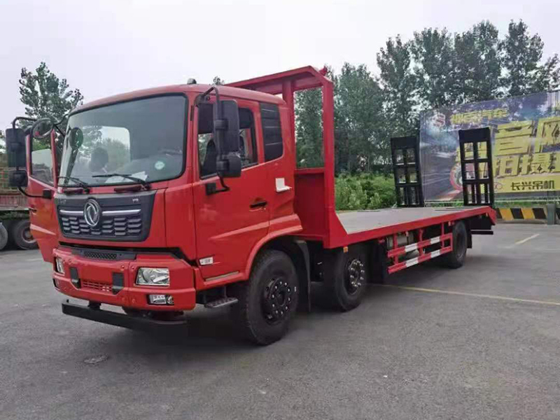 天錦小三軸平板車