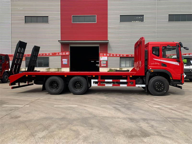 東風華神T5國六后八輪平板車